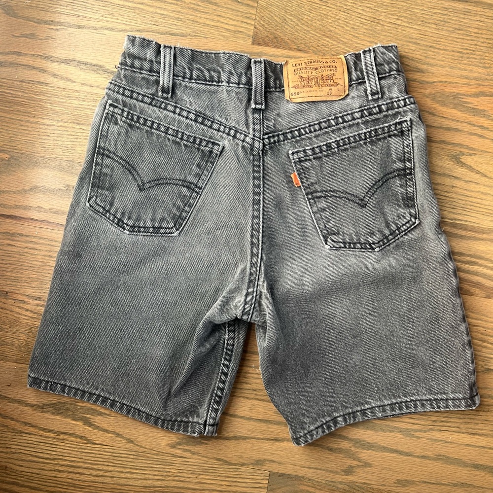 Vintage Orange Tab Levis Shorts